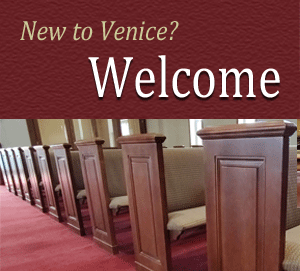 Welcome - Church Pews