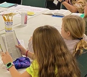 Students at Released Time