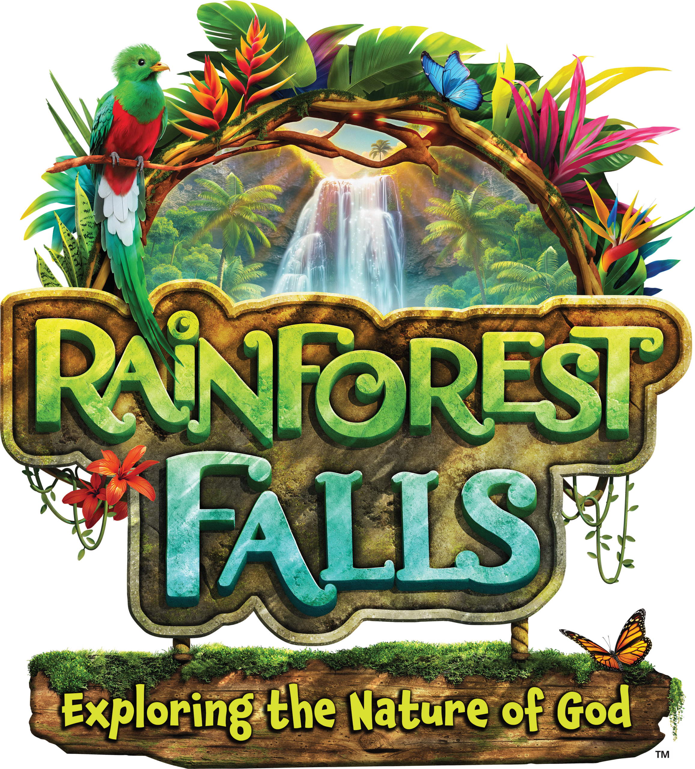 Rainforest Fall VBS logo